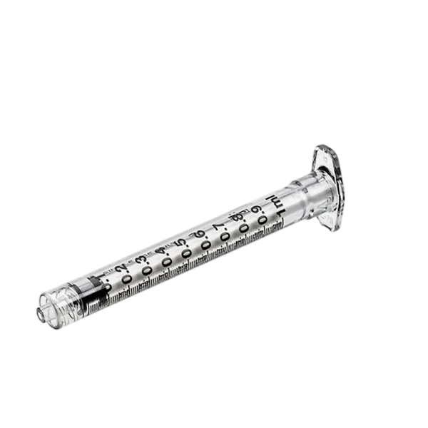 Syringes (5 pack) 1 ml polycarbonate